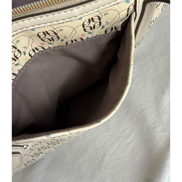 Fossil‎ Sydney Tote Neutral Floral Print Large Size - Picture 7 of 16